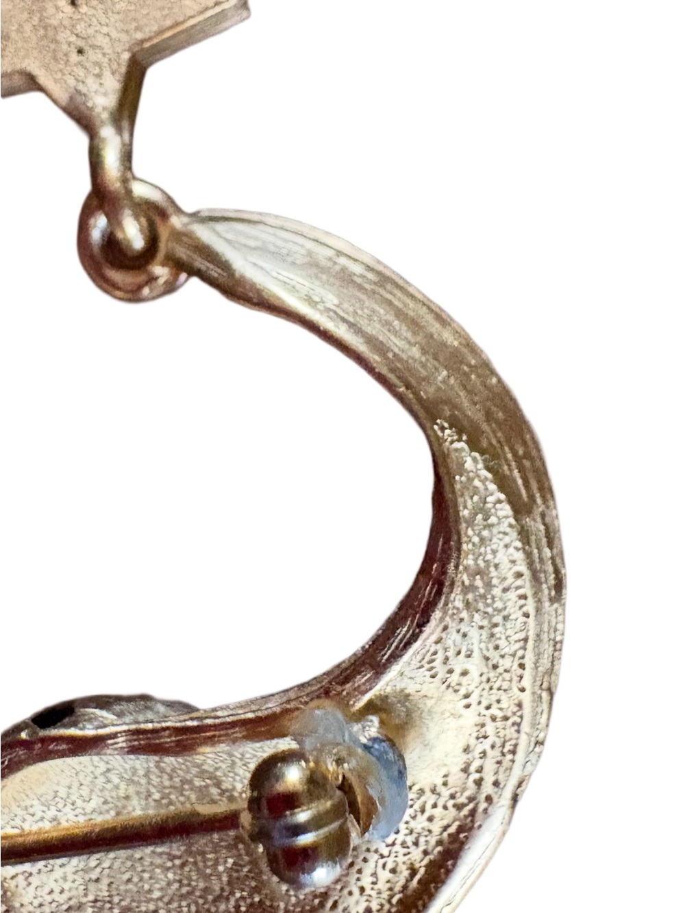 Erwin Pearl Vintage Blue Goldtone Moon Face Brooch Enamel Man in the Moon VHTF - Picture 4 of 4
